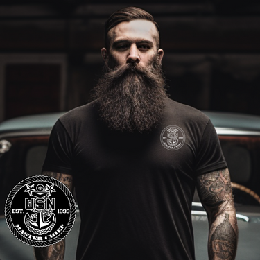 Navy Master Chief T-Shirt (White)